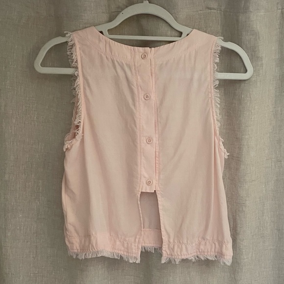Cloth &Stone Bella Dahl Blush Pink Tank Top - Picture 3 of 3